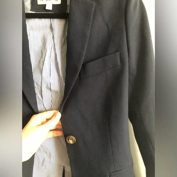 Southern Tide Navy Textured Blazer - Picture 7 of 14